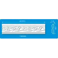 Молдинг ФОРМАТ 18006 инжекционный белый 2 м