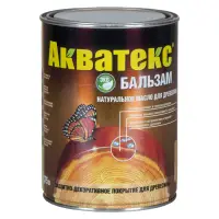 Масло натуральное Акватекс БАЛЬЗАМ (иней) 0,75л