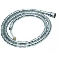 Шланг для душа HAIBA НВ47 имп (1/2") + имп (1/2") выдвигающийся, хром 1,5м