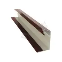 Планка начальная Woodstock Ecosteel Textur ** для М/сайдинга Блок-Хаус МП 12*15*3м.п.