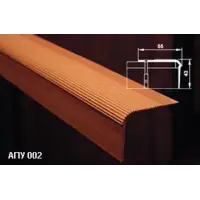 Порог АПУ 002 алюминиевый 1350*55*43 мм угловой (12 сосна)