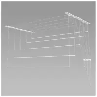 Сушилка для белья потолочная "Лиана" (5 стержней) 1,0 м