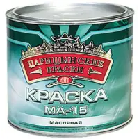 Краска МА-15 зеленая "Царицынские краски" 5 кг