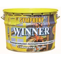 Эмаль SYMPHONY виннер А полиуретановая глянцевая 9л
