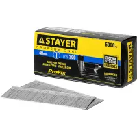Гвозди для нейлера STAYER 40 мм тип 300, 5000 шт