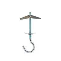 Дюбель складной пружинный крючок М6х100 (уп 1шт) SteelRex
