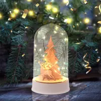 Фигурка новогодняя светодиодная Рождество 10 LED, ЭРА EGNDS-04