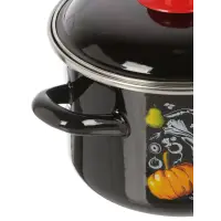 Кастрюля Appetite Healthy food 3.0л цилиндр. 1RD181M эмаль