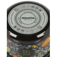 Кастрюля Appetite Healthy food 3.0л цилиндр. 1RD181M эмаль