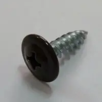 Саморезы с прессшайбой острие 4,2x16 RAL 8017 (уп 1000шт)