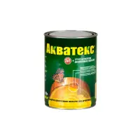 Основа алкидная Акватекс 2 в 1 - рябина 0,8л УФ-защита, влажн. древесина 40%