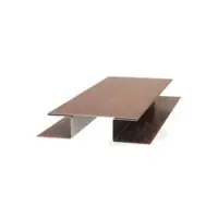 Планка стыковочная сложная Woodstock Ecosteel Textur ** для М/сайдинга Блок-Хаус МП 75*3м.п.