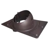 Элемент проходной KROVENT Base-VT General 125/150 универсальный, коричневый для профнастила высотой не более 38мм