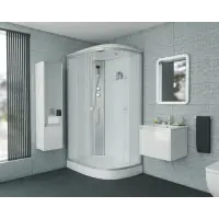 Кабина душевая NIAGARA 1200х800х2150, низкий поддон (13см), стекло МАТОВОЕ, арт. NG-4312-14L
