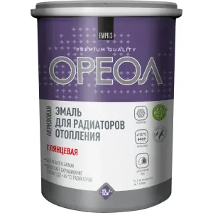 Эмаль для радиаторов алкидная 0,5кг ОРЕОЛ 0174