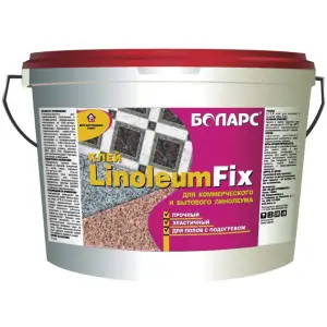 Клей для линолеума БОЛАРС LINOLEUMFIX 6 кг