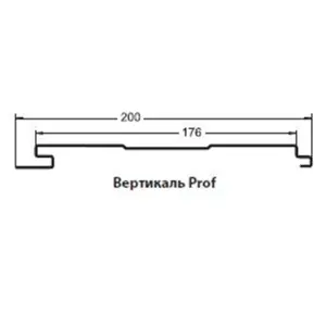 М/Сайдинг Сатин RR **, М-2 - ПРОФ толщина 0.5мм, размер 0,2*м2