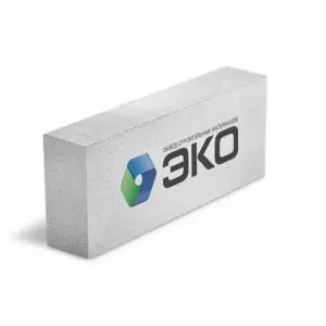 Газобетонный блок 100х250х600 мм D500 / B3.5 / F100 Эко 0,015 м3