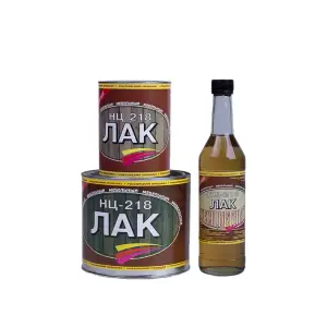 Лак НЦ-218 Бесцветный 0,5л, Экокласс