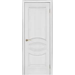 Дверь PORTE VISTA Ницца глухая серебрянная патина тон 25 80, шпон