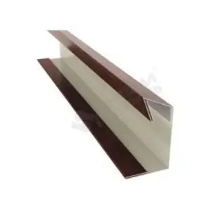 Планка начальная Woodstock Ecosteel Textur ** для М/сайдинга Блок-Хаус МП 12*15*3м.п.