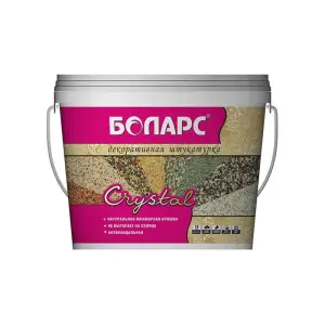 Штукатурка декоративная БОЛАРС Кристалл 25 кг зерно 1,5 арт.2140