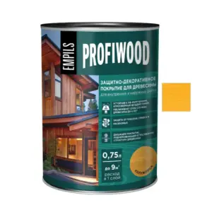 Защитно-декоративное покрытие для древесины EMPILS PROFIWOOD сосна 0,7 кг