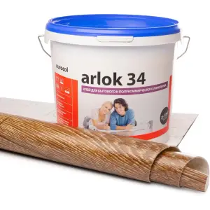 Клей для бытового и полукоммерческого линолеума Arlok 34 14кг