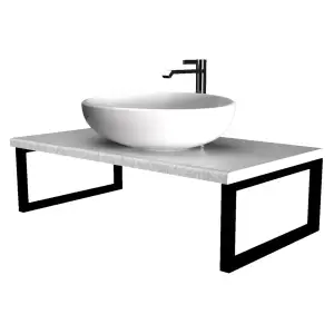 Столешница 1МАРКА GRUNGE LOFT 80 Бетон светлый