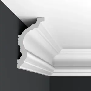Плинтус потолочный ФОРМАТ из дюрополимера 80*42*2000 арт.09002D