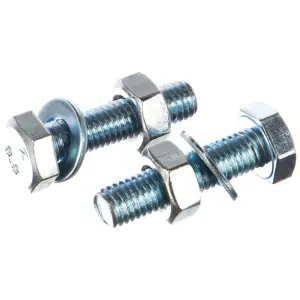 Болт с гайкой и шайбой М6х20 DIN 933 цинк (уп 8шт) SteelRex