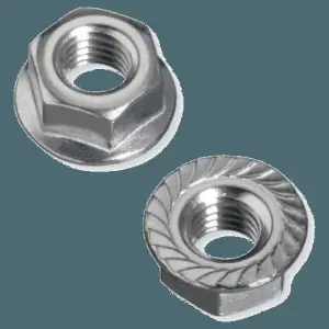 Гайка фланцевая М10 DIN 6923 оцинк (уп 4шт) SteelRex