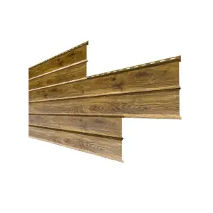 М/Сайдинг МП Ecosteel Textur **, L брус ХL, толщина 0.5 мм, размер 0,36*м2