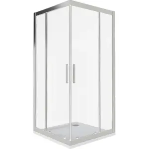 Ограждение душевое Good Door COFE CR-90-C-СН 900х900х1900