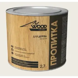 Состав деревозащитный ArtWOOD Classic тиковое дерево 2,7 л