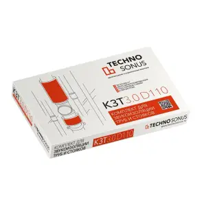 Комплект для звукоизоляции труб 3.0 D110