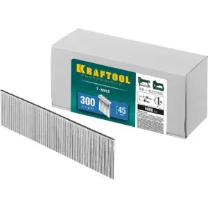 Гвозди Kraftool тип 300 (47/J/ F), 45 мм, калибр 18GA, 5000 шт