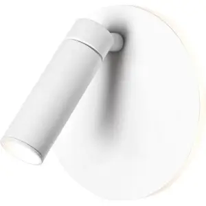Бра ЭРА EDGAR WL55 WH COB 5Вт / SMD 7Вт 4000К IP20 белый