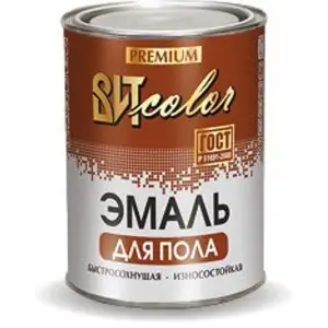 Эмаль ПФ-266 желто-коричневая 1,9кг ВИТ color быстросохнущая для пола (сушка 7 часов)