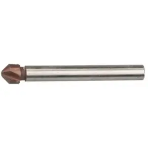 Зенкер конусный 16,5х60 мм, ЗУБР "ЭКСПЕРТ", с 3-я реж. кром.ст.P6M5 с Co покрыт.,цилиндр хвост.d 10мм, для раззенков.М8