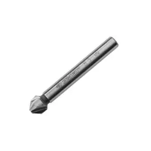 Зенкер конусный 16,5х60мм, ЗУБР "ЭКСПЕРТ", с 3-я реж. кромками, сталь P6M5, d , цилиндрич.хв. d 10мм, для раззенковки М8