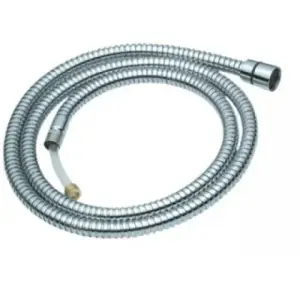 Шланг для душа HAIBA НВ47 имп (1/2") + имп (1/2") выдвигающийся, хром 1,5м