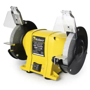 Станок заточный Kolner KBG 150/250 , 2950 об/мин, круг 150*20 мм, посадка 12,7 мм