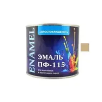 Эмаль ПФ-115 бежевая 2,7кг Простокрашено БАУ