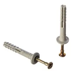 Дюбель-гвоздь 6x40 с бортом полипропилен SM-G К (уп 200шт) Tech-KREP
