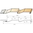 М/Сайдинг МП PE RAL **, Корабельная Доска, толщина 0.45 мм, размер 0,26*м2