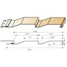 М/Сайдинг МП Ecosteel Matt **, Корабельная Доска, толщина 0.5 мм, размер 0,26*м2