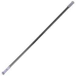 Карниз для ванной комнаты Рыжий кот SCR-2S, нержавеющая сталь, длина: 1,1-2 м