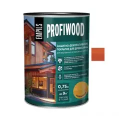 Защитно-декоративное покрытие для древесины EMPILS PROFIWOOD рябина 0,7 кг