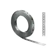 Перфорированная монтажная лента прямая 25х0,50(0,55) оцинкованная (бухта 25м)